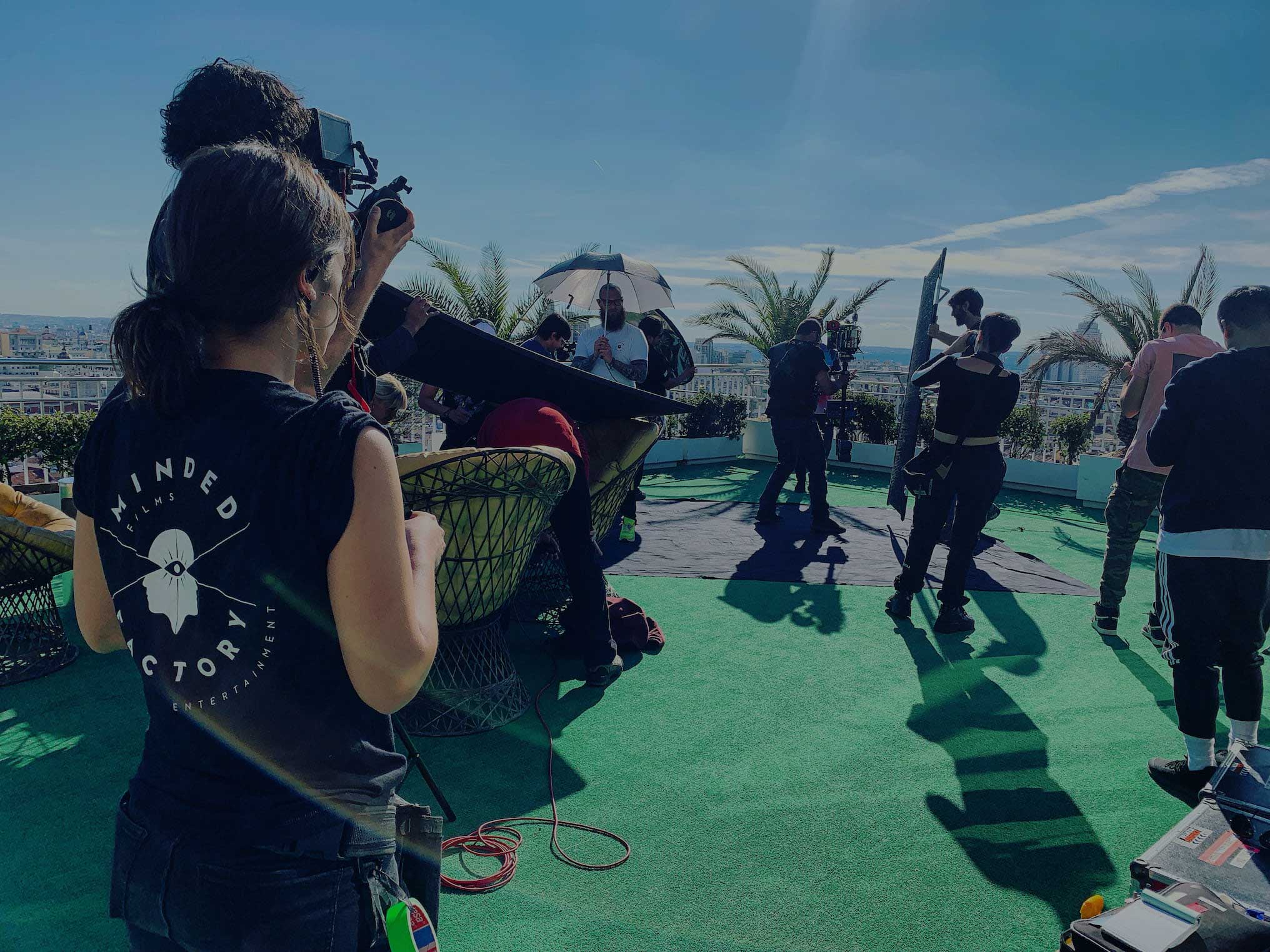 Minded Films behind the scenes